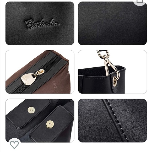 Bostaten tote purse shoulder bucket Bag - Picture 5 of 8